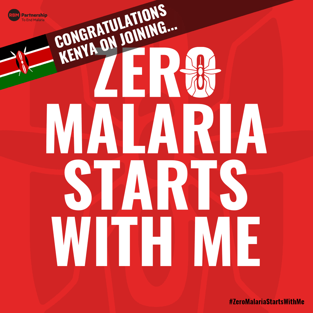 Le président Kenyatta lance la campagne nationale « Zéro palu ! Je m’engage », consolidant ainsi le leadership continental pour une Afrique sans paludisme