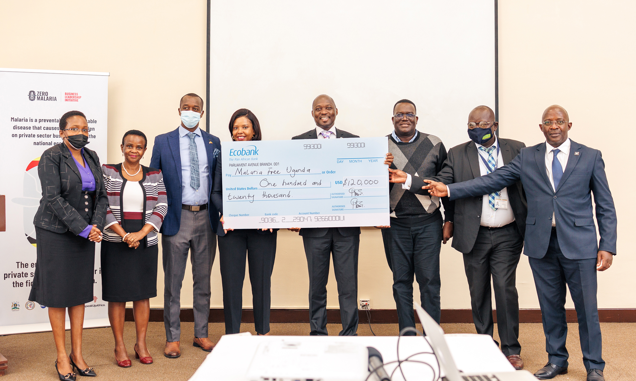 Ecobank lance l'initiative "Zero Palu ! Les Entreprises S’engagent" en s’associant à Malaria Free Uganda à travers un fonds de 120 000 dollars